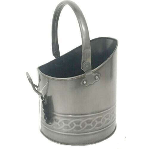 Iron coal hod 29cm fireplace - 29cm,