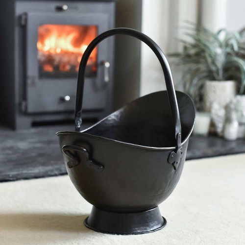 Traditional satin black iron - black,