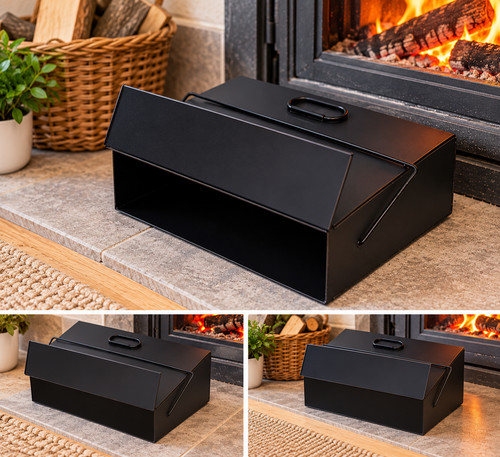 Fireplace ash carrier box - fireplace,