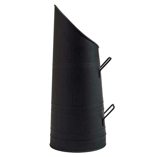Black coal scuttle bucket - black,