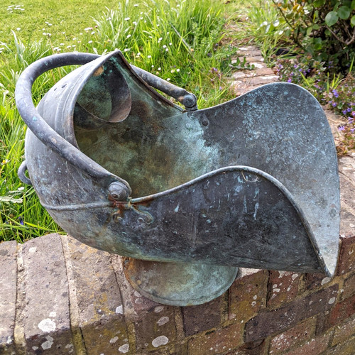 Antique copper coal - copper,