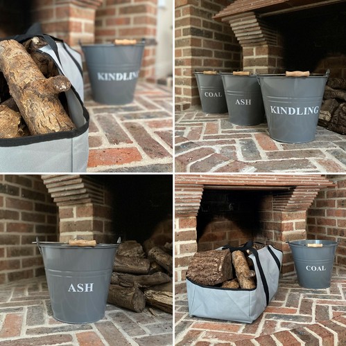 Fireplace buckets coal ash - fireplace,