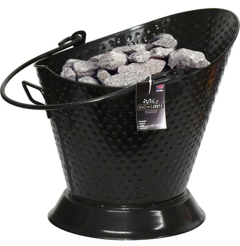 Vintage hammered black - hammered, coal