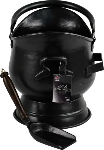 Steel sallet coal bucket - steel,
