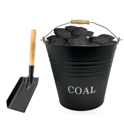 Coal bucket and shovel - coal,