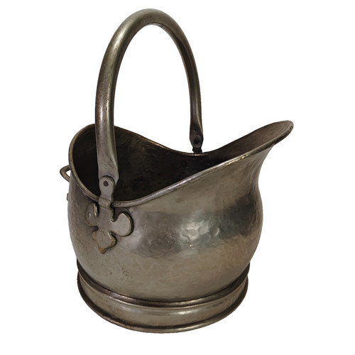 Steel coal scuttle fireplace - steel,