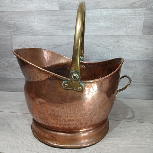 Country house brass hammered - house,