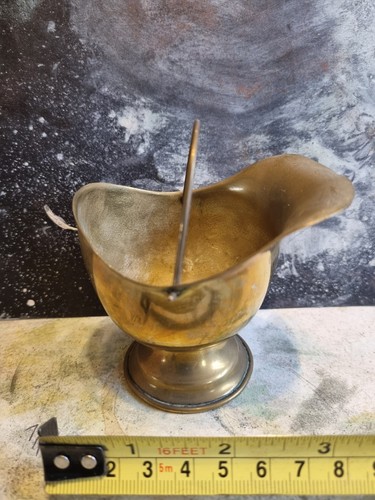 Vintage miniature brass - miniature, helmet