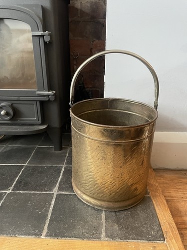 Vintage brass effect coal - brass,