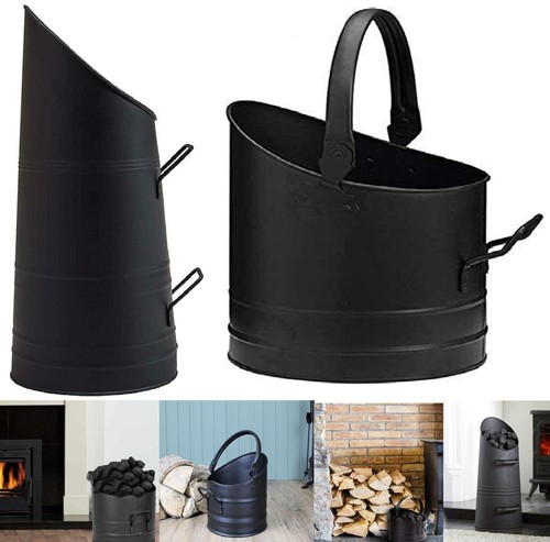 Black shuttle bucket fireside - shuttle,