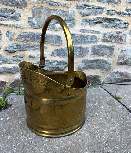 Brass gold coal - brass,