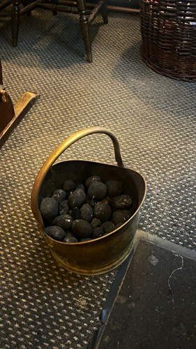 Traditional brass black coal - brass,