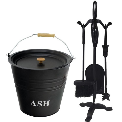 12l ash bucket coal storage - ash,