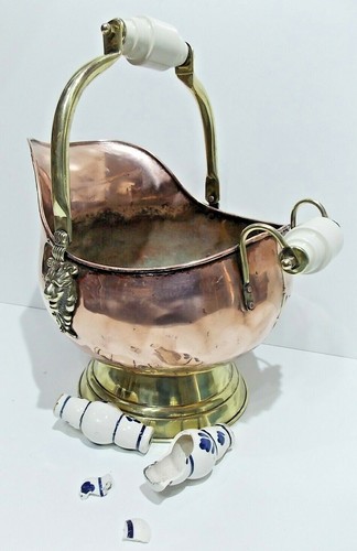 Coal scuttle handle